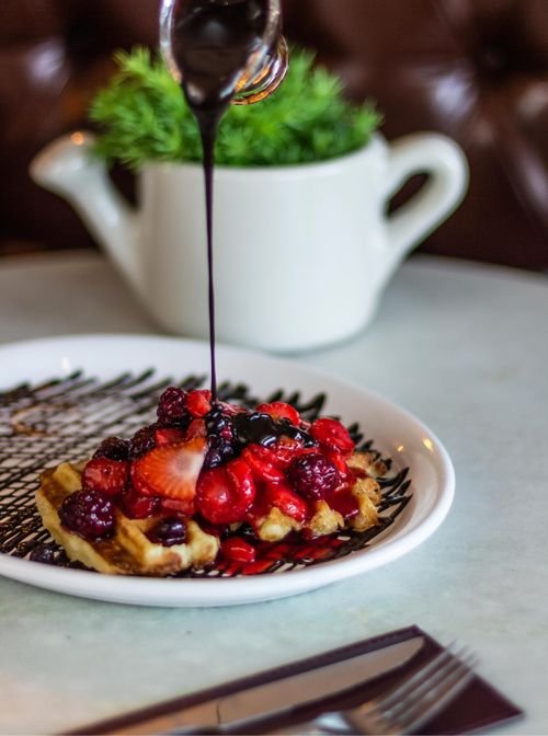 Interior do Bistrô La Fleur em Brasília